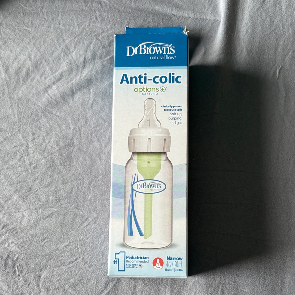 Dr. Brown's Anti-Colic Baby Bottle - Green